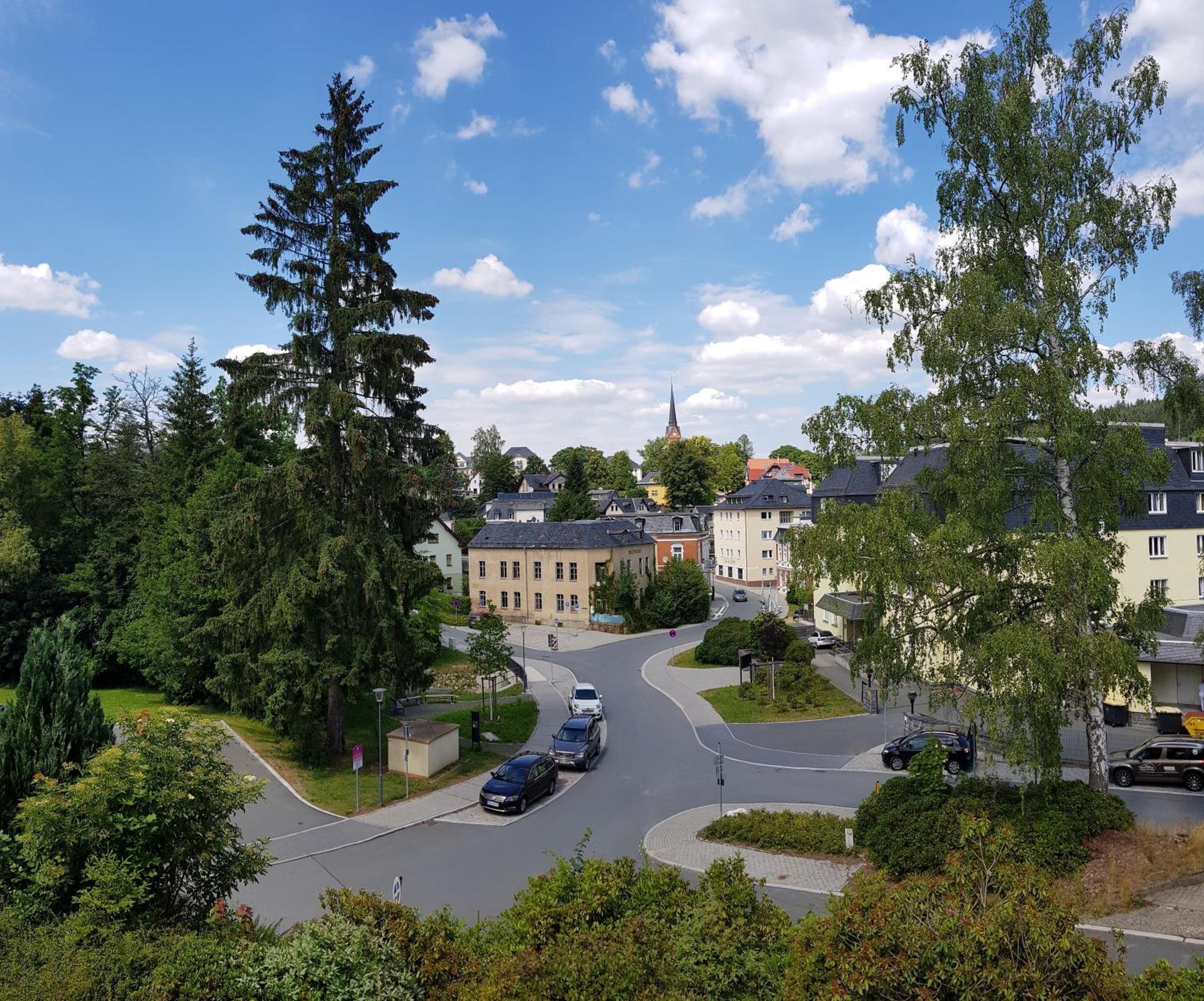 Villa Goldbrunnen Ferienwohnung 3 Bad Elster Dış mekan fotoğraf