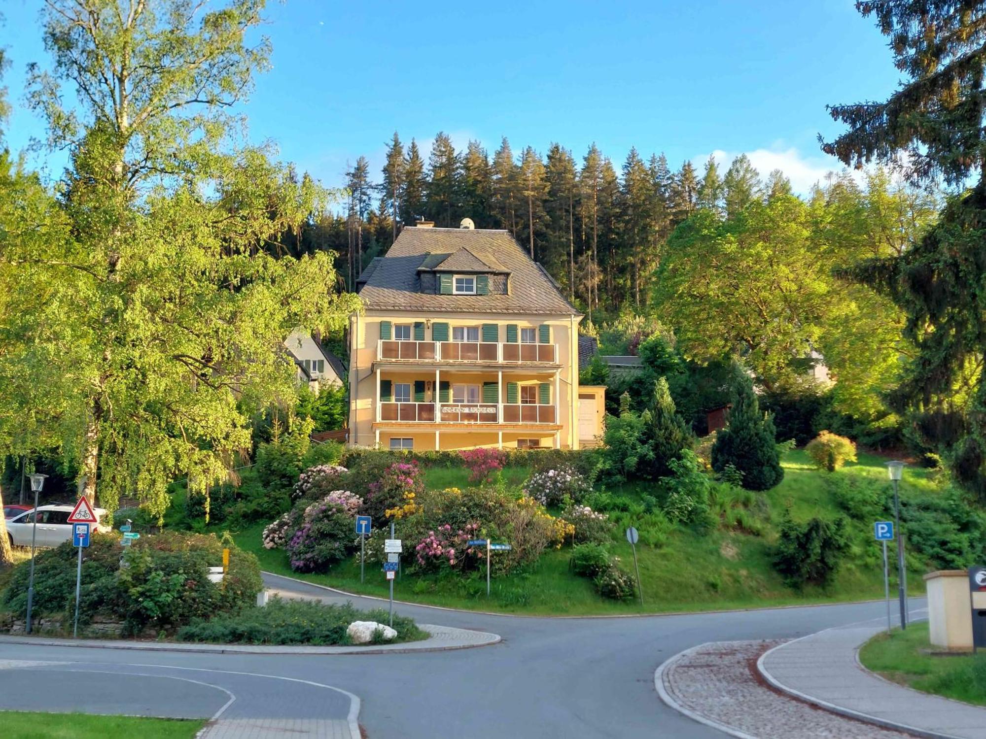 Villa Goldbrunnen Ferienwohnung 3 Bad Elster Dış mekan fotoğraf